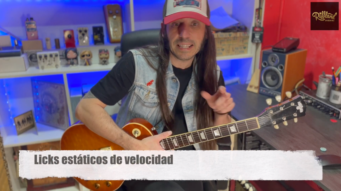 Licks estáticos de velocidad