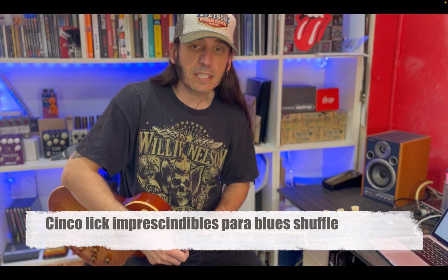 Cinco licks imprescindibles para blues shuffle