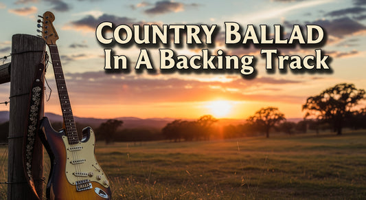 Country Ballad In A Backing Track