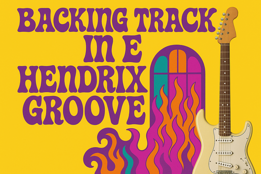 Hendrix Style Backing Track in E