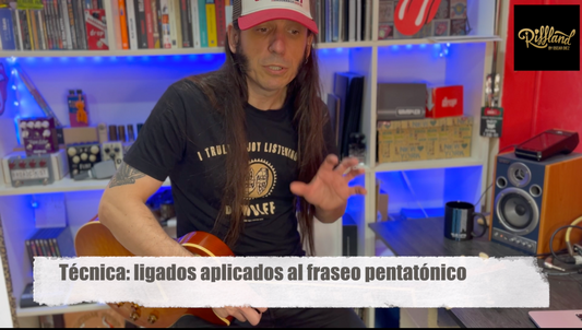Técnica: ligados aplicados al fraseo pentatónico