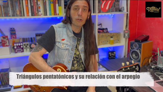 Triángulos pentatónicos y su relación con el arpegio